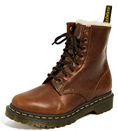 Dr. Martens Damen 1460 Serena Kurzschaft Stiefel, 39 EU, Beige