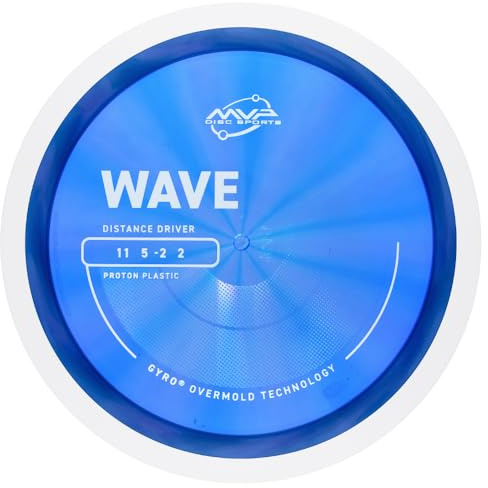 MVP Disc Sports Proton Wave Disc Golf Distance Driver (170-175g / Colors May Vary)
