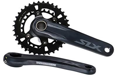 SHIMANO SLX FC-M7100-2 Kurbelsatz 2x12 36-26Z Black/Grey Kurbelarmlänge 170mm 2020 MTB