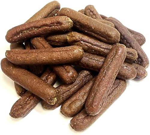 Chicken Sausages Grain Free Natural Dog Treat, training treat suitable for puppies by Two Amigos Pet Supplies (1kg)
