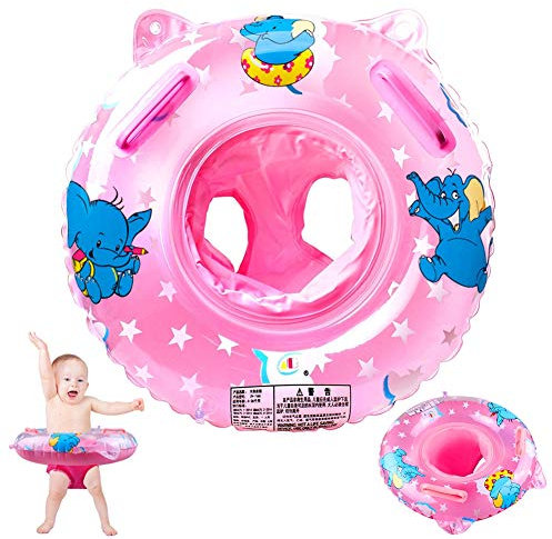 Kihhvlo Baby Schwimmring, aufblasbare Schwimmen Float Kinder Schwimmring Schwimmtrainer für Kinder 6 Monate bis 36 Monate
