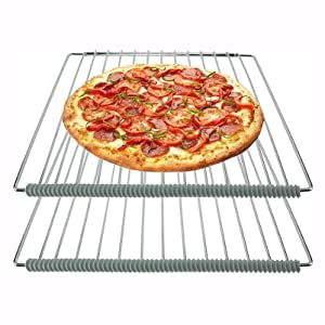 HYFIVE Oven Shelf Protectors Burn Guard Heat Resistant Cooker Silicone Strips x 2 (Grey) Oven Shelf Protectors Silicone Oven Shelf Edge Guards Cooker Guard