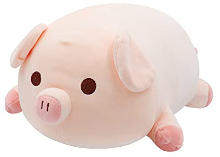 Fortuning's JDS Bellissimo giocattolo per bambole di maialino, cuscino per abbracciare per amici, in peluche per bambini, giocattolo per bambole, giocattolo di peluche, regalo di compleanno