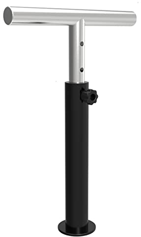 DIY Kettlebell Griffe Verstellbar, Adjustable Kettlebell Swing Griff für 50mm Hantelscheiben, Bis 100kg Belastbar, Adjustable Stahl Kettlebell fur Schwunghantel, Hanteln, Gewichte, Krafttraining