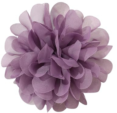 KANGQL Elegante broche con forma de camelia, elegante broche en forma de flor, chifón, tela de gasa, alfileres de solapa, regalo festivo para ella