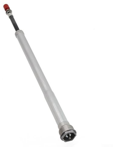 Pompa dell'olio della forcella della bicicletta, parti di riparazione della pompa dell'olio della forcella anteriore, accessorio per controllo della linea manuale/cavo con smorzamento per tubo dritto