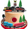 Zug Kuchen Dekorationen Mini Zug Verkehr Spur Eisenbahn Kuchen Dekorationen für Jungen Kinder Dampfzug Thema Geburtstag Party Supplies