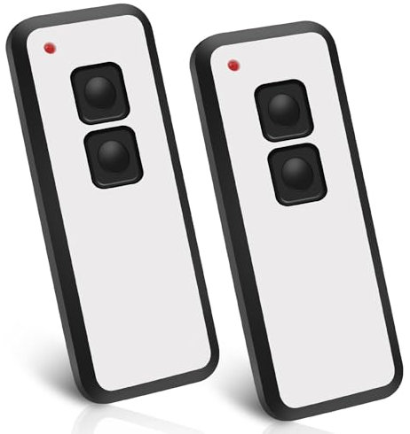 Handsender für Novoferm, 433,92MHz Garagentor Fernbedienung für Novotron 522, 524, 502 MAX43-2, 512 Mix 43-2, 2 Kanal, 2er Pack