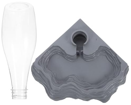 jojofuny Distributeur d'eau Accessoire pour Reptiles en Plastique Design Unique Fontaine Pratique pour Tortues et Reptiles pour Fournitures pour Animaux