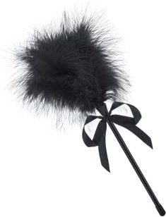 Federkitzler 'Tickle Me Softly' EIS | Feder Sex-Spielzeug für Männer und Frauen | BDSM-Toy auch für Bondage-Spiele | Federpuschel aus zarten Federn