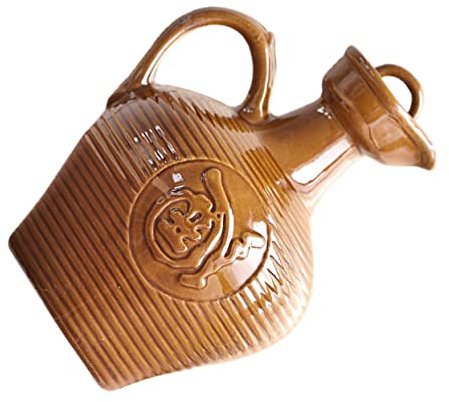 Cabilock Cruche à Vin Céramique Multifonction Avec Anse Relief Ustensile Maison Décoratif Safe