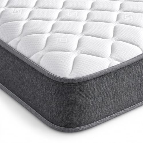Starlight Beds Arctic Grey Double Memory Foam Pocket Sprung Mattress