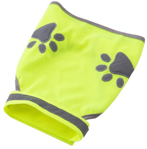 Gilet De Sécurité Réfléchissant pour Chien – Gilet pour Chien Haute Visibilité pour La Nuit | Gilet pour Chien pour Une Visibilité | Gilet Fluorescent pour Chien Réfléchissant