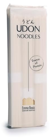 Emma Basic - Udon Noodles 250g | source of protein | quick cooking time | Vegan