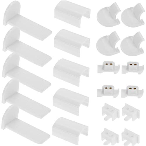 BIUDECO 32pcs Venetian Blind Fittings Brackets for Blind Replacement Parts Easy for Window Decor
