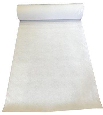 LaVelahome Tappeto NUZIALE BIANCO passatoia matrimonio chiesa [ con e senza pellicola] (CON PELLICOLA, m 1 x 10)