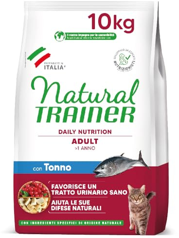 Trainer Natural Adult Cat con Tonno 10 Kg, 10000 Gr