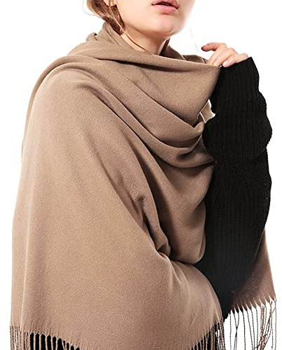FURTALK Womens Scarf Ladies Pashmina Shawls and Wraps Large Soft Warm Blanket for Gifts Winter
