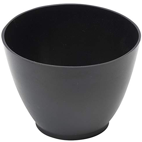 Meister Gobelet en plâtre Ø 125 x 90 mm – Noir – Forme conique – Modèle flexible – Plastique robuste – Pour mélanger le plâtre, le mastic, etc. / Gobelet mélangeur/bol de plâtre / 4301100