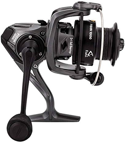 FISHN® Reel 1000er Angel Spinnrolle - Computer Balanced Rotor Technology - Schnurkapazität: (mm/m) 0,16/150 0,20/100, 0,23/75, 255gr