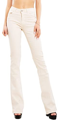 Toocool Jeans Mujer Talle Alto Efecto Push Up – Pantalón Campana Acampanado F36-M6129