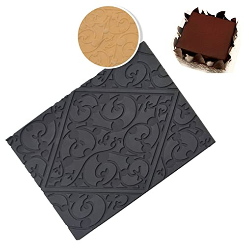 Stampi per mousse e torte, in silicone, per fondente, dessert, pasticceria, decorazione torte