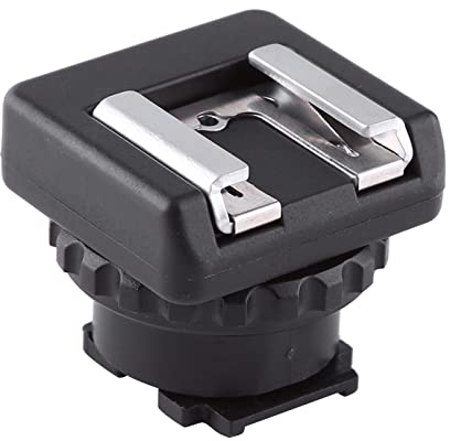Standard-Blitzschuh-Adapter für Ihren Multi-Interface-Schuh an Einen Standard-Blitzschuh und Anschluss von Kameras an LED-Licht, Mikrofon oder Anderes Zubehör