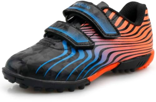 MiFeloo Turf Soccer Shoes Boys Girls Indoor TF Soccer Cleats for Toddler Little Kids