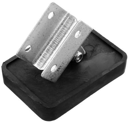 Gatuida Thickened Rubber Ladder Foot Pads Slip Stabilizer Protectors for Aluminum Fiberglass Ladders Replacement Pads for Folding Articulated Double Sided Steps Noise Reducing