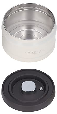 Haofy Latas de café Selladas Al Vacío de 1600 Ml de Capacidad para Almacenamiento a Largo Plazo con Tapa a Presión para Sellar, Recipiente Hermético para café en Casa, Despensa de Cocina, Uso Diario