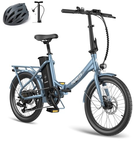 Fafrees F20 Lasting Bicicleta Eléctrica Plegable 20 Pulgadas para Adultos, Motor 250W, Batería 36V 18.2Ah Extraíble, Urbana Bici Electrica 25KM/H, Bicicleta de montaña eléctrica Hombre Mujer E Bike