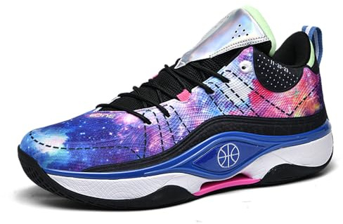Professionella Basketbollskor för Herrar High-Top Sneakers Lätta | Professionella Basketbollskor Herr Förstärkt Ankelskydd Halkfria Sneakers