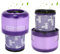 Filter für Dyson V11,Vakuumfilter Ersatz für Dyson V15 SV14 SV22, Absolute Total Clean Akkustaubsauger Torque Drive Animal Complete Extra Detect,Waschbarer Filter Ersetzen Sie # DY-970013-02,2 Stück