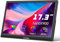 17,3 Zoll portable Monitor HDMI USB-C Laptop Gaming Monitor, 1600X900 mit eingebauten Lautsprechern und Standfuß Externer schlanker Reisemonitor für Mac PS4/PS5/ Gaming Monitor Zweiter Monitor