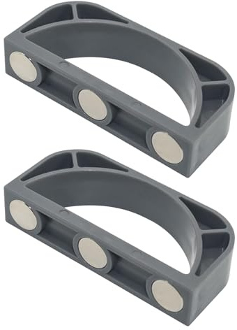 Soporte magnético para palas de hielo, 2 soportes de repuesto magnéticos para palas de hielo, cómodos accesorios de almacenamiento para pala, soporte para palas de hielo para el hogar, cocina