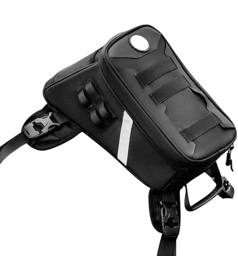 Bolsa Lateral Moto Bolsa De Tanque Combustible Portátil Universal Para Motocicleta Mochila Herramientas Ciclismo Antideslizante Reflectante Piezas Bolsa ATV 5L