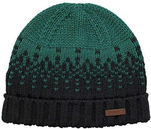 Barts MUETZE Beanie Mack Beanie DUNKELGRÜN Farbverlauf FEINSTRICK (one-Size)