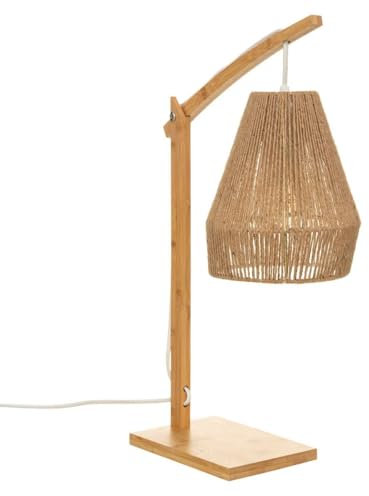 Atmosphera – Tischleuchte Palm – Bambus, Höhe 55 cm