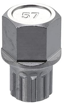 X AUTOHAUX Extractor de Pernos de Cubo de Coche Rueda Bloqueo Orejeta Tuerca Antirrobo Zócalo Llave Rueda Bloqueo Llave 57/12PT