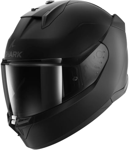 SHARK, Integraler Motorradhelm D-SKWAL 3 Dark Shadow Edition Mat Black, XXL
