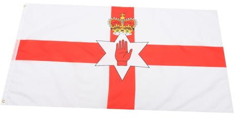 Drapeau D'irlande Polyester Décoration Extérieure Drapeau National Couleurs Maison Jardinages