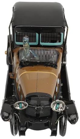 Tomantery Jouet de Voiture à Remonter Vintage, Ornement Décoratif pour la Maison, Les Fêtes de Bar et Les Cadeaux, en Fer Blanc, 1 unité