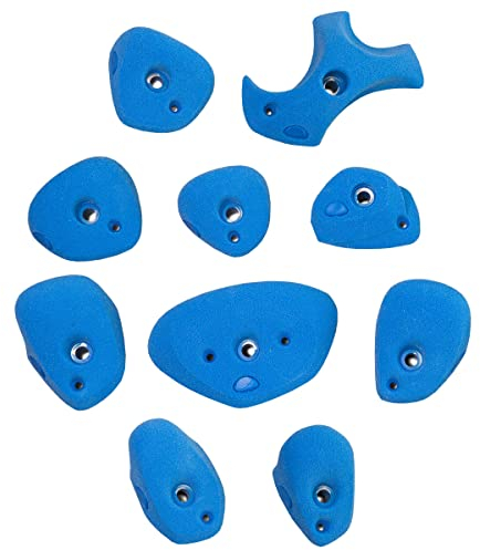 Ehrenkind® Kletterwand Profi-Kinder-Klettergriffe Made in Germany blau