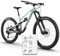 unleazhed Bike Protection BP01 S Frame alpocalypse Glossy |Rahmenschutzfolie für Mountainbikes | Made in Germany | 10 -teiliges Rahmenschutz-Set | extrem reißfest