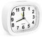 Ankilo Analog Wecker Klein, Mini Analog Uhr Leise Ohne Ticken, Wecker mit Schlummerfunktion, Nachtlicht, Batteriebetrieben Tragbarer Wecker für Schlafzimmer Wohnbereich Büro Reisen