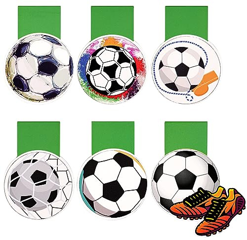 Lesezeichen Magnetisch,6 Stück Magnetische Lesezeichen Kinder – Magnetlesezeichen Fussball Geschenke Jungen Mädchen Mitbringsel,für Lehrer, Buchliebhaber, Fussballfans,Abschiedsgeschenk Schüler