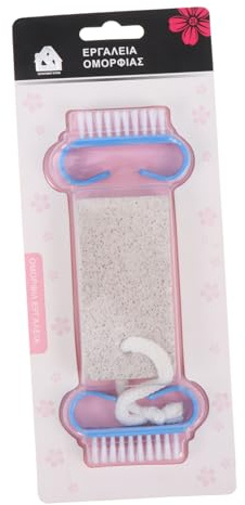 Ipetboom 1set Strumenti Per Manicure e Pedicure Per Rimozione Della Morta Kit Pratico Per Unghie e Talloni Include Spazzola Per Unghie e Raspa Per Piedi Facile Da Usare e Conservare