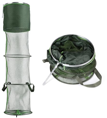 SWAWIS Filet de Maille des Poissons Pliable 170x33x33cm