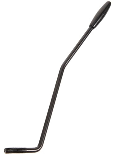 INOOMP Brazo de Trémolo de Metal para Guitarra Eléctrica Rosca de 6 Mm, Barra de Negra, Accesorio para Puente Simple, Compatible Sistemas de Tremolo, Uso Profesional en Guitarra