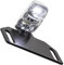 LED-Kennzeichenbeleuchtung Nano chrom klares Glas 12V/1,4W, E-geprüft inkl. Halter zur Befestigung von Kennzeichenbeleuchtung Universal Motorrad Roller Nummernschildbeleuchtung Nummernschild